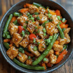 In today's fast-paced world, where convenience often outweighs nutrition, healthy eating has become more important than ever. As we navigate our busy lives, it’s essential to find meals that are not only quick to prepare but also packed with nutrients. One delightful solution is the vibrant Chicken and Green Bean Stir-Fry. This colorful dish is a celebration of health, flavor, and ease—it’s a perfect representation of how incorporating a variety of colors into our meals can enhance our dietary habits and improve our overall well-being.