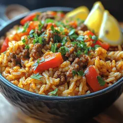 Welcome to the world of culinary delight where vibrant flavors come together in a symphony of spices and textures. Today, we explore the enticing recipe for Spicy Paprika Beef & Rice Delight, a dish that promises to awaken your taste buds and warm your heart. Perfect for family dinners or gatherings with friends, this recipe not only offers comfort but also delivers a punch of flavor that is sure to impress.
