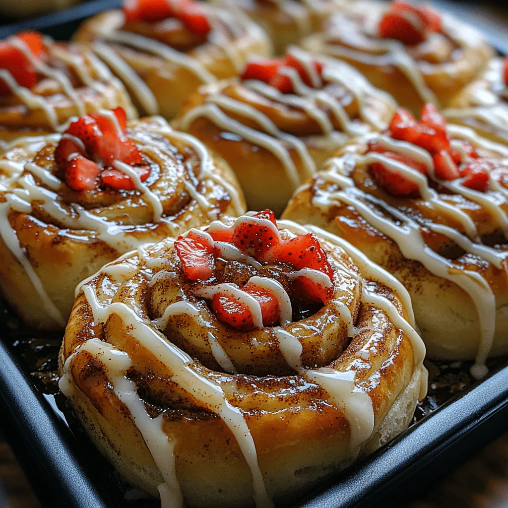 There’s something inherently comforting about the warm, gooey goodness of cinnamon rolls, and when you add a twist of strawberry cheesecake flavor, you’ve got an indulgent treat that’s hard to resist. Strawberry Cheesecake Cinnabon Rolls combine the familiar cinnamon swirl with the delightful taste of fresh strawberries and a rich cream cheese frosting, making them a perfect option for any occasion. Whether you’re planning a family breakfast, a lavish brunch gathering, or a special celebration such as a birthday or holiday feast, these rolls are sure to impress and satisfy everyone at the table.