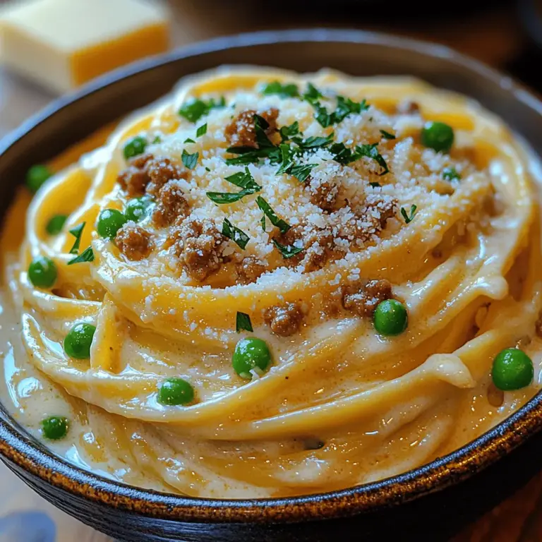 If you're searching for a dish that embodies comfort food at its finest, look no further than Creamy Ground Beef Alfredo Pasta Delights. This delectable meal combines the rich, velvety texture of Alfredo sauce with perfectly cooked pasta and savory ground beef, creating a symphony of flavors that is sure to please any palate. Whether you're cooking for a busy weeknight dinner or planning a cozy family gathering, this dish is both simple and satisfying, making it an excellent choice for any occasion.