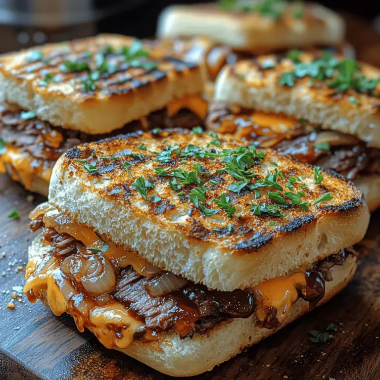 To master the Smoky BBQ Brisket Melts, it’s essential to understand the key ingredients that contribute to their rich and satisfying flavor. Each component plays a critical role in creating the ultimate sandwich experience.