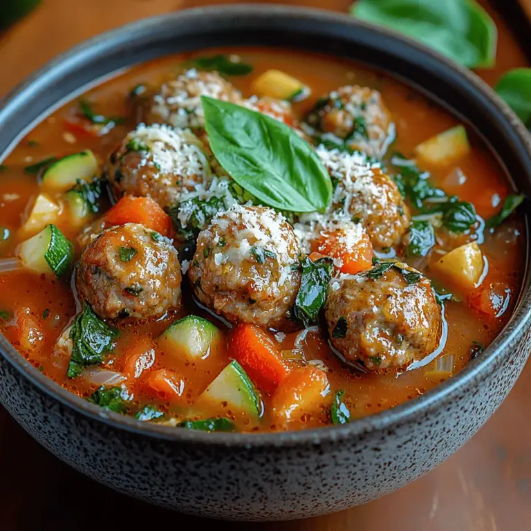 When the temperatures drop and the days grow shorter, there's nothing quite like a warm bowl of soup to soothe the soul. Comfort food takes center stage during the colder months, and among the many options available, soups stand out as a quintessential choice. They not only provide warmth but also allow for creativity, making them perfect for families or casual get-togethers. One such delightful option is the Cozy Crockpot Italian Meatball Soup. This recipe combines rich Italian flavors with the convenience of slow cooking, making it an ideal dish for busy weeknights or meal prep for the week ahead.