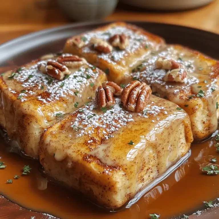 Imagine waking up to the warm aroma of cinnamon wafting through your kitchen, the promise of a delicious breakfast that feels like a cozy embrace. The Cinnamon Roll French Toast Delight is a delightful fusion of two beloved breakfast staples: cinnamon rolls and French toast. This dish elevates the classic French toast experience by incorporating the sweet, gooey goodness of cinnamon rolls, creating a breakfast treat that is not only satisfying but also visually appealing.