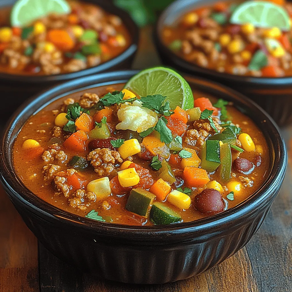 When it comes to chili, the ingredients play a crucial role not only in taste but also in the overall health benefits of the dish. Let’s explore the nutritional advantages of the key components that make this Veggie-Packed Turkey Chili a standout dish.