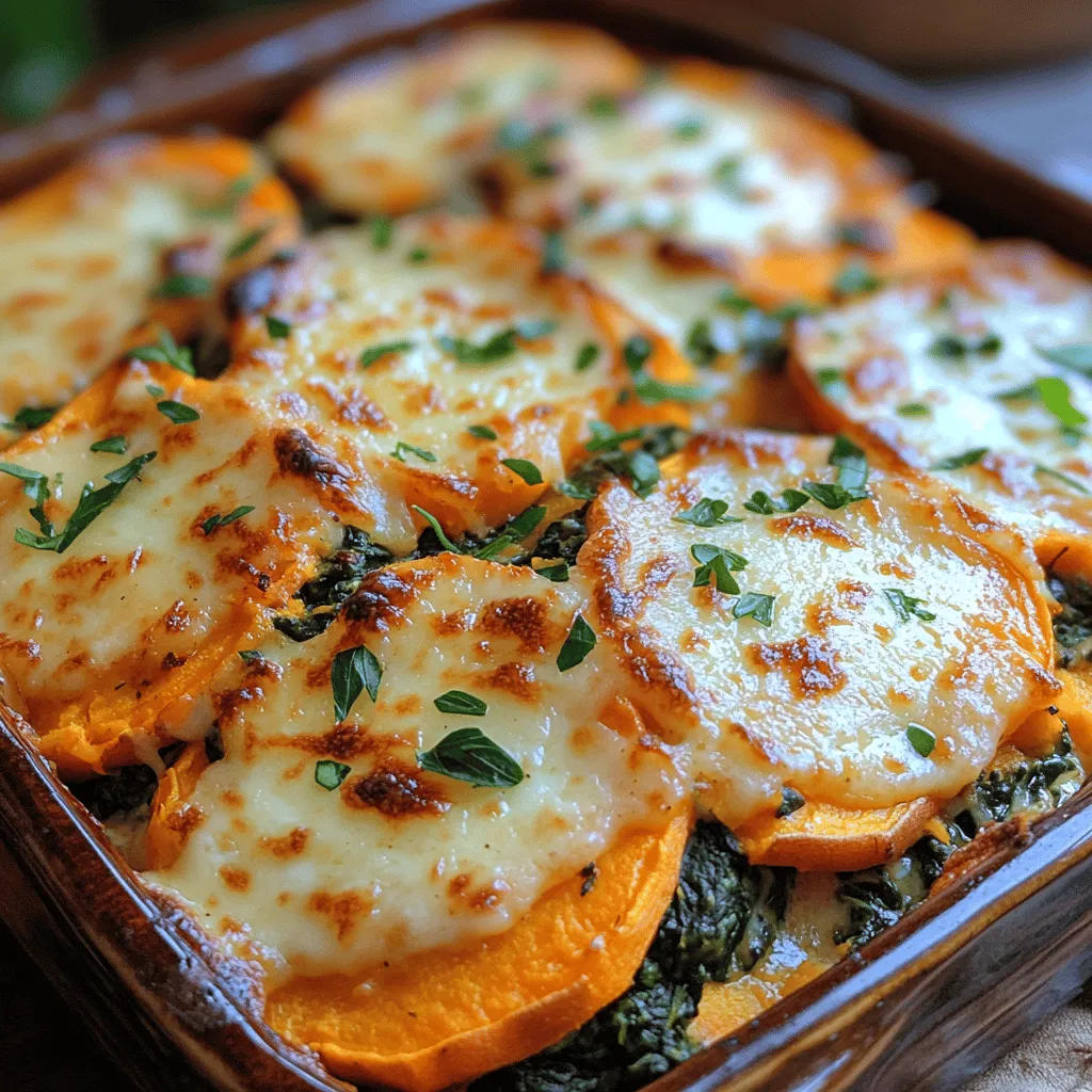 In the realm of comfort food, the Sweet Potato & Spinach Bake Delight stands out as a nourishing and satisfying dish that brings together wholesome ingredients and rich flavors. This delightful bake not only tantalizes your taste buds but also offers an array of health benefits, making it a perfect addition to your weekly meal rotation. With its vibrant colors and hearty texture, this dish appeals to a wide audience, from families looking for nutritious dinner options to busy professionals seeking convenient meal prep ideas.
