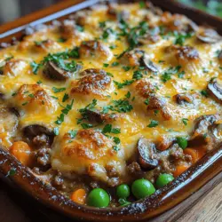 If you're searching for the ultimate comfort food that warms the heart and satisfies the belly, look no further than the Hearty Beef & Mushroom Country Casserole. This dish is more than just a meal; it's a quintessential family favorite that brings everyone together around the dinner table. With its rich flavors and creamy texture, this casserole is perfect for cozy weeknight dinners, holiday gatherings, or any occasion where you want to impress your loved ones without spending hours in the kitchen.