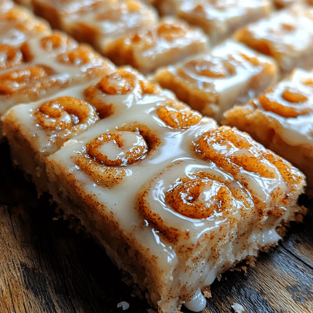 Cinnamon Roll Bliss Bars offer the delightful taste of classic cinnamon rolls in a convenient bar format. Imagine biting into a soft, chewy bar that captures all the warm, comforting flavors of freshly baked cinnamon rolls, complete with a rich cream cheese glaze. These treats are perfect for breakfast, dessert, or even a midday snack, making them a versatile addition to any home-baked repertoire.
