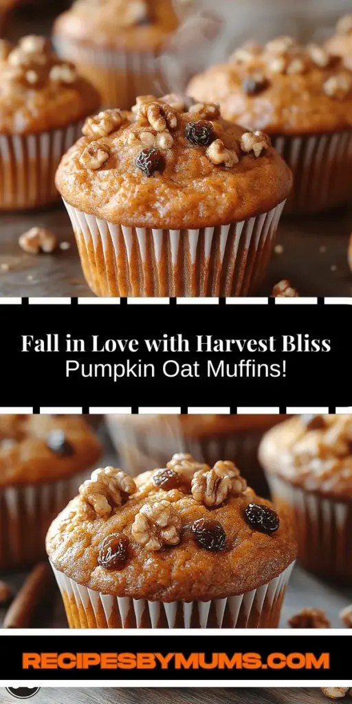 Embrace the flavors of autumn with these delightful Harvest Bliss Pumpkin Oat Muffins! Perfectly moist and packed with wholesome ingredients, these muffins are a great addition to your breakfast or snack routine. This guide will take you step-by-step through the baking process, from understanding the ingredients to optional add-ins that cater to your taste. Enjoy the comforting aroma and deliciousness that these muffins bring to your kitchen this fall!