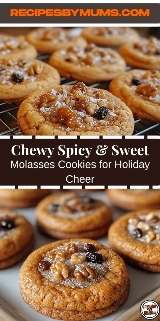 Indulge in the enchanting aroma and delicious taste of homemade Spicy & Sweet Chewy Molasses Cookies. This delightful recipe combines deep, rich molasses with a blend of warm spices, creating a chewy treat perfect for family gatherings and cozy nights. Packed with minerals and antioxidants, these cookies not only satisfy your sweet tooth but also bring back nostalgic memories. Create loving moments in the kitchen with this easy-to-follow recipe that promises joy in every bite!