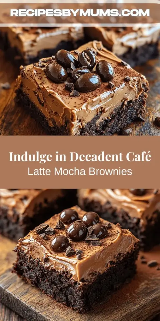 Indulge in the rich flavors of Decadent Café Latte Frosted Mocha Brownies. This delightful dessert combines fudgy chocolate brownies with a creamy café latte frosting, creating an irresistible treat for coffee and chocolate lovers alike. With a history that traces back to the early 20th century, brownies have evolved into many forms, and this mocha version takes them to new heights. Discover the magic of coffee enhancing chocolate and enjoy a decadent dessert experience perfect for any occasion. Learn how to craft these brownies step by step, and impress friends and family with your baking skills!