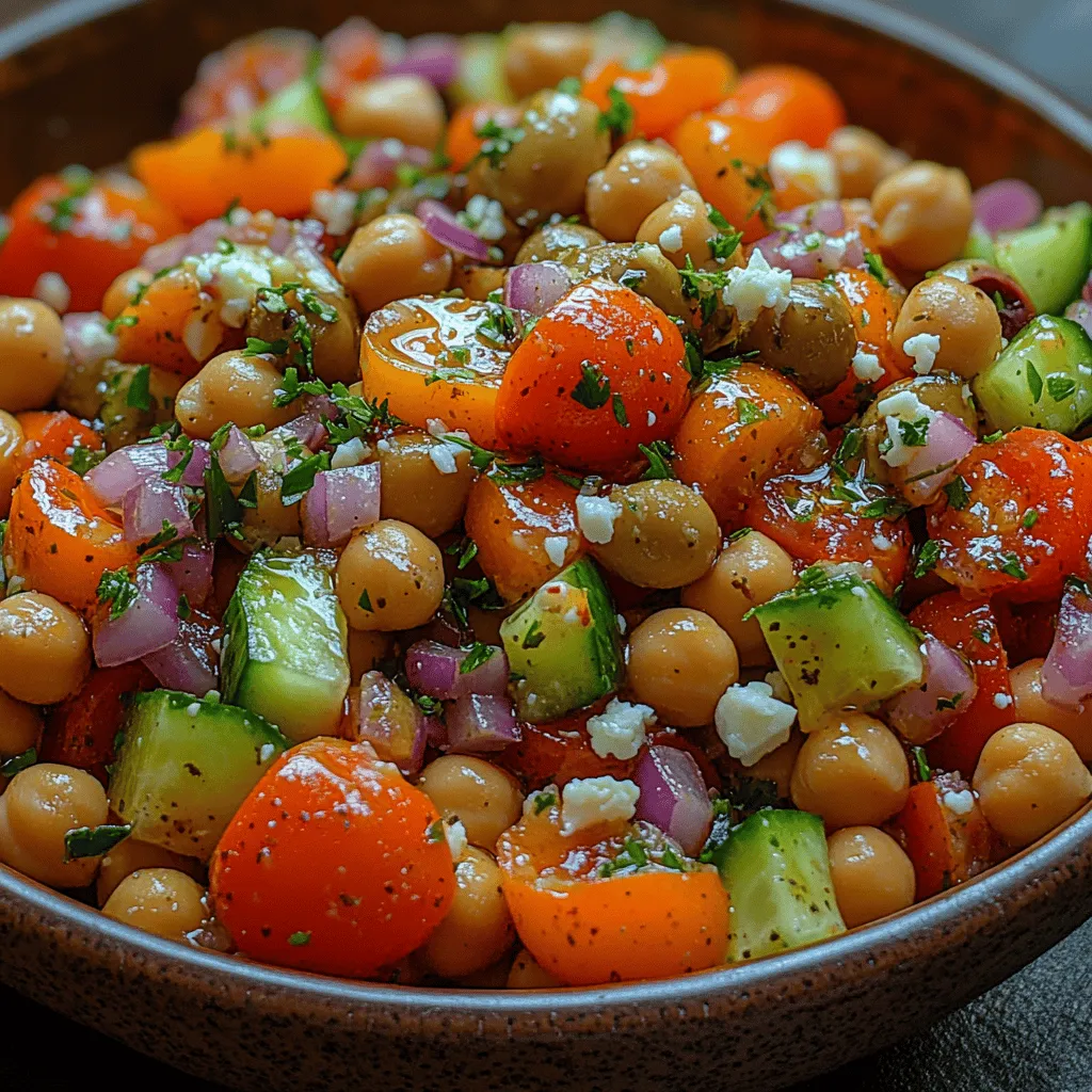 To truly appreciate the Mediterranean Chickpea Cucumber Salad, it's essential to delve into the ingredients that make this dish not only flavorful but also nutritious. Each component contributes unique health benefits and plays a vital role in the overall taste and texture of the salad.