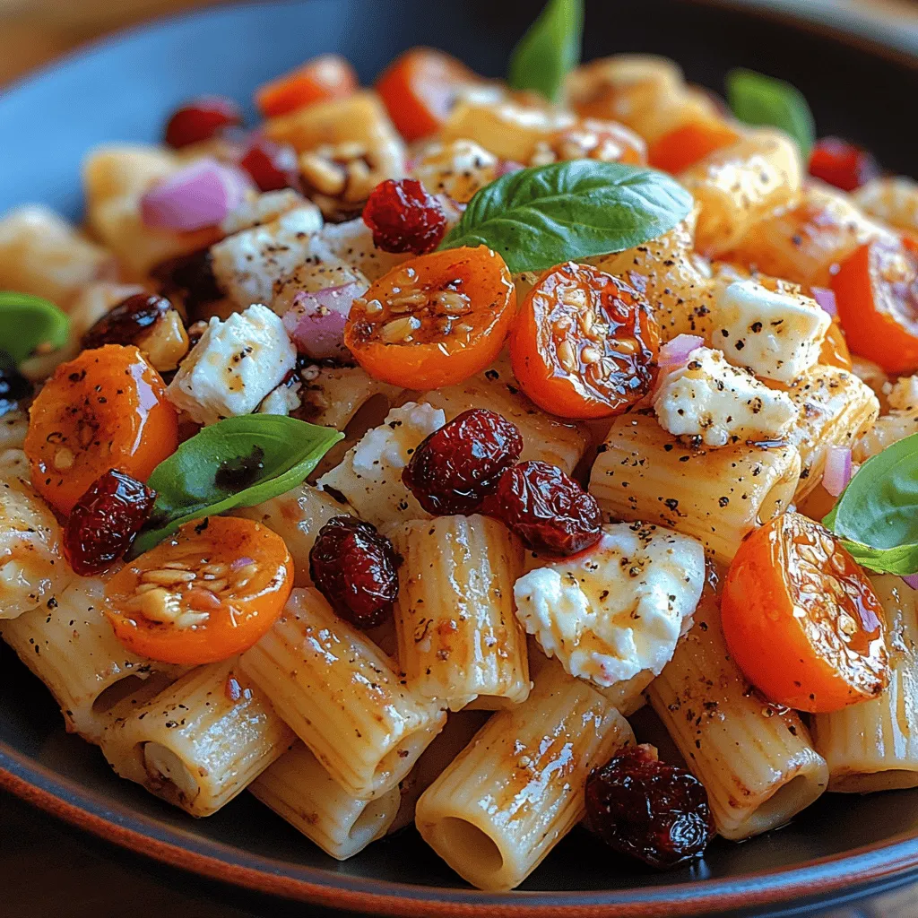 At the heart of this salad is rigatoni pasta. Originating from Italy, rigatoni is a type of tubular pasta that is slightly larger and has ridges along its surface. This unique shape is not just for aesthetics; it plays a crucial role in holding onto sauces and dressings, ensuring that every bite is packed with flavor. The firmness of rigatoni allows it to maintain its shape even when tossed with other ingredients, making it an excellent choice for pasta salads.