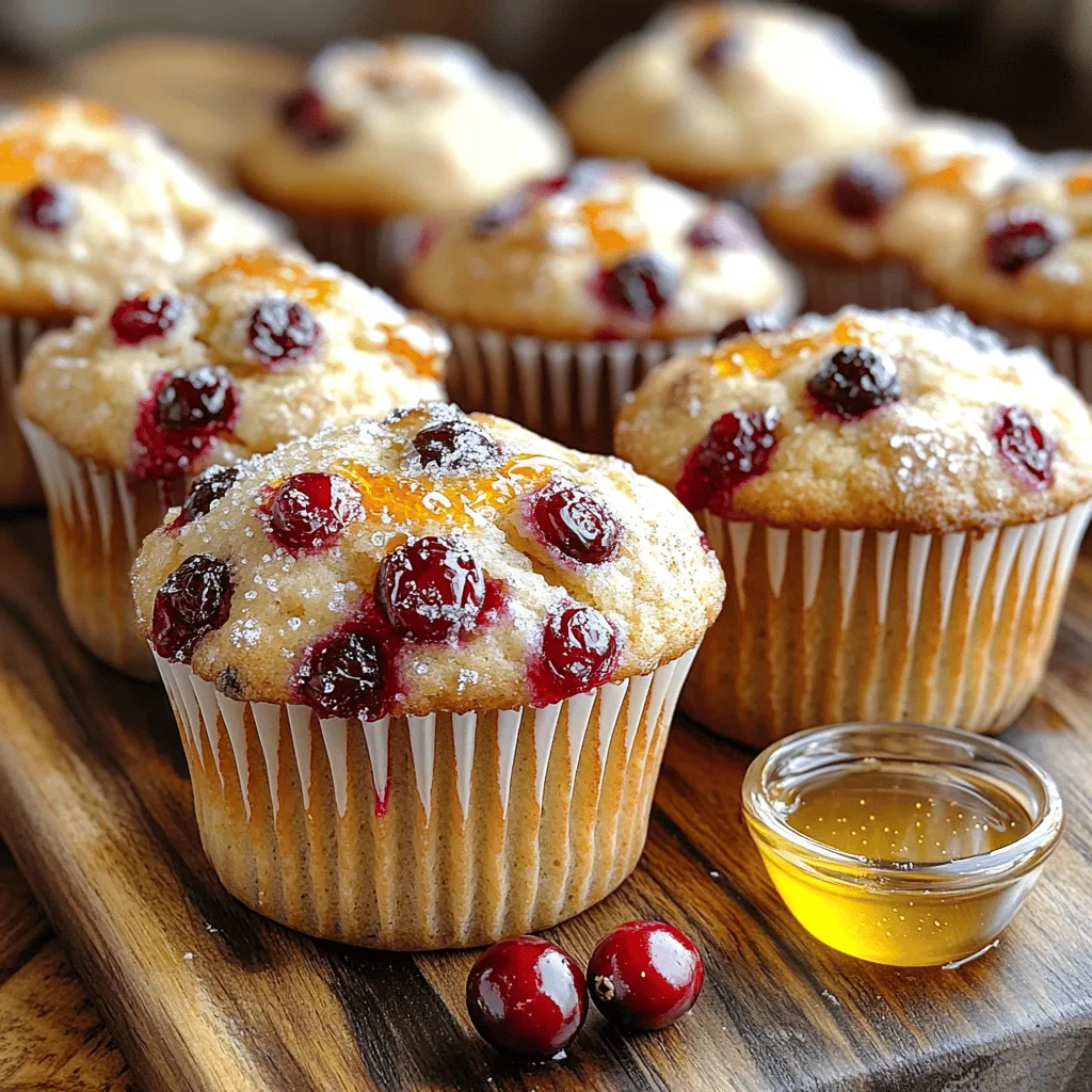 The flavor profile of Cranberry Citrus Delight Muffins is a harmonious blend of tartness and sweetness. The cranberries provide a delightful zing, balancing beautifully with the sweetness of the orange. This contrast creates a mouthwatering experience that keeps you reaching for another muffin. Additionally, the zest of the orange not only enhances the flavor but also adds a refreshing aroma that fills your kitchen as they bake. Each bite delivers a burst of citrusy goodness, making it a treat that is both invigorating and satisfying.