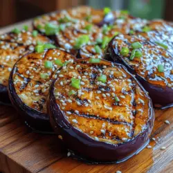 Miso glazed eggplant is not just a dish; it’s an experience that captures the essence of umami in every bite. This recipe showcases the versatility of eggplant, transforming it into a savory delight with a miso glaze that balances sweet, salty, and nutty flavors. The dish is deeply rooted in Japanese culinary traditions, where miso—a fermented soybean paste—serves as a cornerstone ingredient, imparting rich flavors and health benefits.