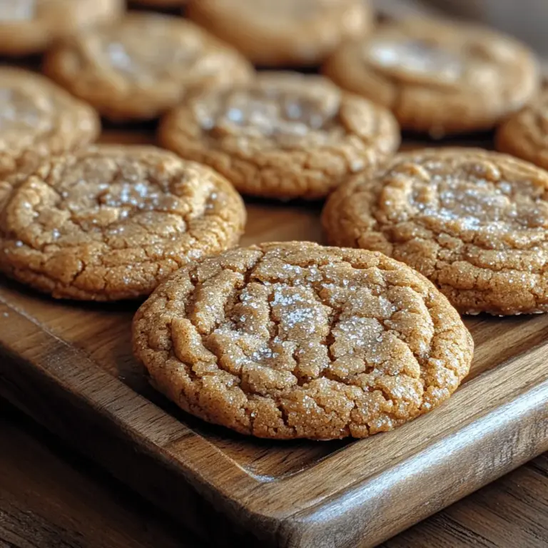 As the leaves turn golden and the air becomes crisp, the sweet and spicy aroma of ginger cookies fills homes across the globe. The popularity of ginger cookies peaks during the fall and winter seasons, becoming a staple for holiday gatherings, cozy nights in, and festive celebrations. Among the many varieties, chewy molasses ginger cookies stand out, offering a delightful combination of texture, flavor, and warm spices that enchant cookie lovers of all ages.