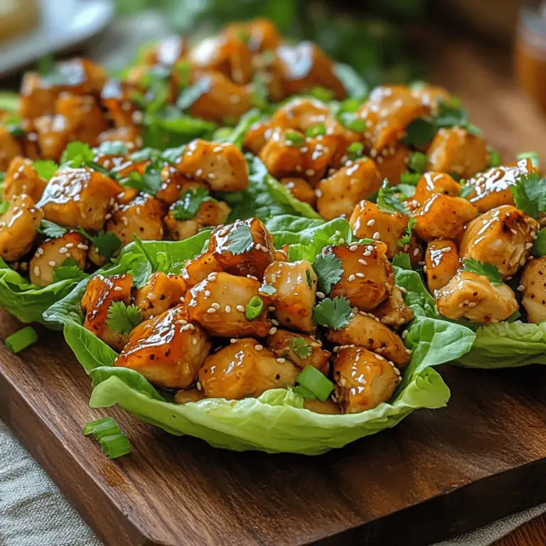 If you're looking for a dish that embodies both vibrant flavor and healthy eating, look no further than Teriyaki Chicken Lettuce Cups. This colorful and nutritious meal is not only a feast for the eyes but also an explosion of taste that will delight your palate. With its fresh ingredients and simple preparation, it’s no wonder that this dish has gained popularity among home cooks and food enthusiasts alike.