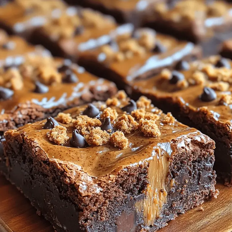 The foundation of any great brownie lies in its ingredients. For our Biscoff Cookie Butter Brownies, each component plays a crucial role in achieving that perfect balance of flavor and texture. Here, we break down the essential components that make these brownies so irresistible.