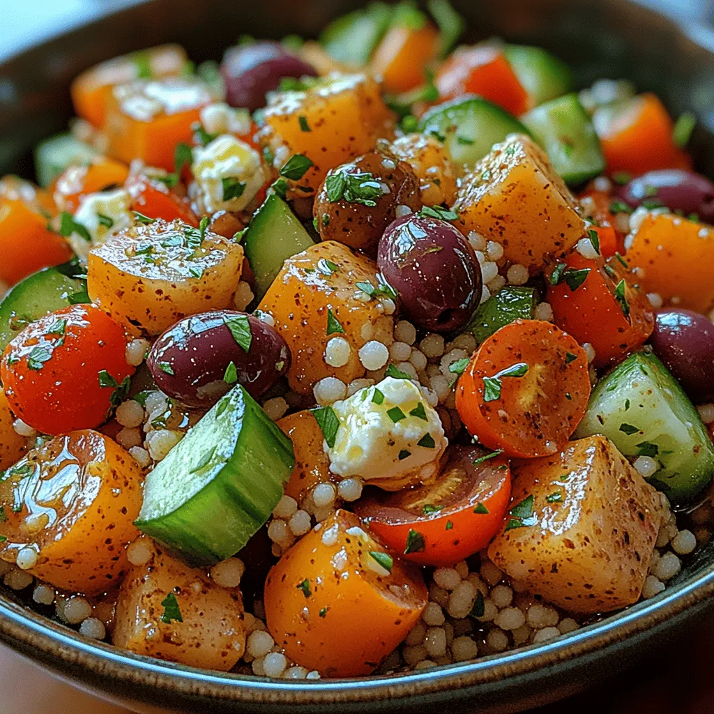 Mediterranean cuisine is celebrated not only for its vibrant flavors but also for its health benefits. Rooted in the culinary traditions of countries bordering the Mediterranean Sea, this cuisine emphasizes fresh ingredients, healthy fats, and a variety of vegetables. The Mediterranean diet has been linked to numerous health advantages, including reduced risks of heart disease, improved brain function, and enhanced longevity. Among the many delightful dishes that embody the essence of this region, Mediterranean Couscous Salad stands out as a fresh, nutritious, and versatile option that can be enjoyed year-round.