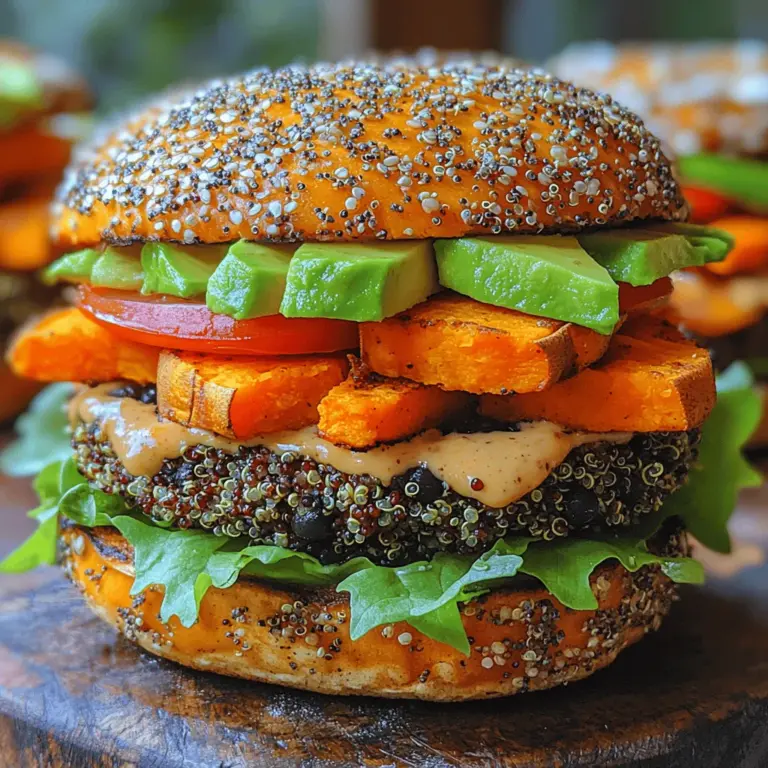 Welcome to the world of delicious plant-based meals! Today, we’re excited to introduce a delightful recipe for Sweet Potato Quinoa Burgers. This dish stands out as a perfect blend of flavors and nutrients, making it not only satisfying but also incredibly wholesome. Whether you’re a seasoned vegetarian or simply looking to incorporate more plant-based options into your diet, this recipe is sure to please your palate and nourish your body.