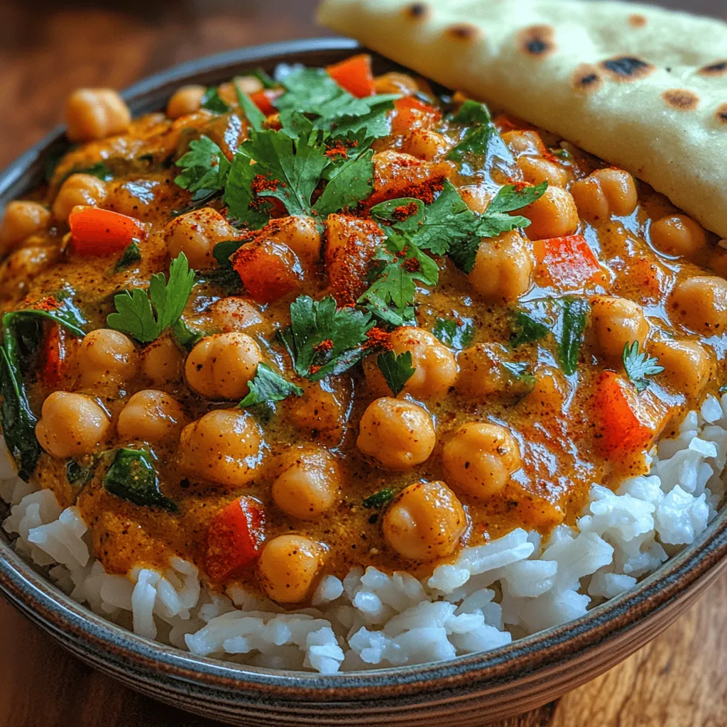 To fully appreciate the Spicy Tropical Chickpea Curry, it’s essential to delve into its key components. Each ingredient not only brings its unique flavor profile but also contributes health benefits that enhance the overall appeal of the dish.