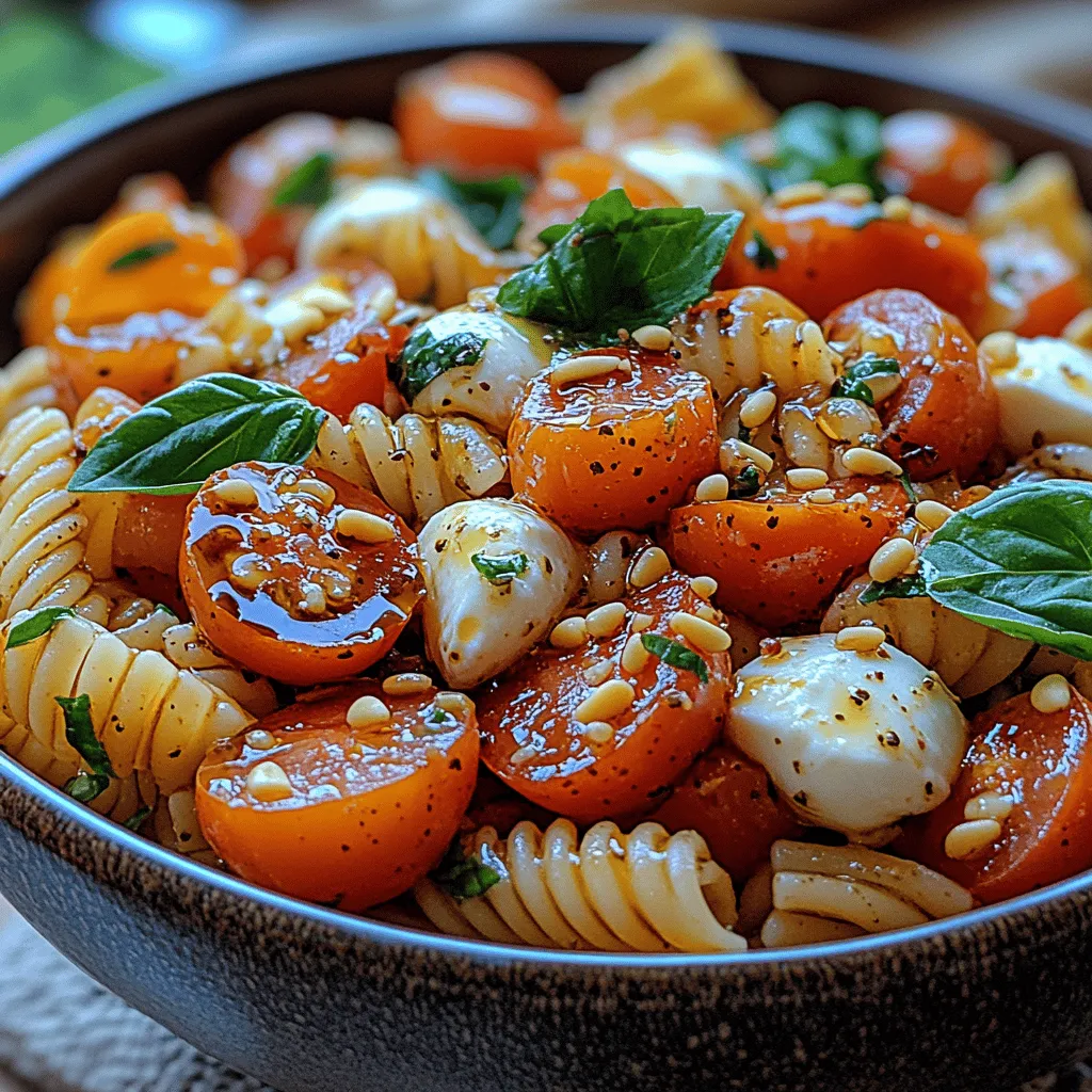 If you're searching for a vibrant and refreshing dish that embodies the essence of Italian cuisine, look no further than the Caprese Delight Pasta Salad. This delightful recipe combines the classic flavors of a Caprese salad with the comforting heartiness of pasta, making it a perfect dish for any occasion. Whether you're planning a summer picnic, hosting a casual get-together, or simply looking for a nutritious meal prep option for the week, this pasta salad is sure to impress.