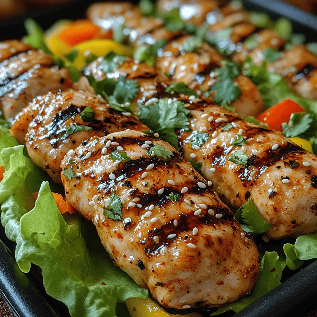 Sweet Chili Grilled Chicken Rolls are a culinary gem that combines freshness, flavor, and fun into a single dish. This recipe showcases the perfect blend of savory grilled chicken, vibrant vegetables, and a delightful sweet and spicy sauce that tantalizes the taste buds. Whether you are hosting a summer barbecue, preparing a weeknight family dinner, or looking for a healthy meal prep option, these chicken rolls are incredibly versatile and sure to impress.