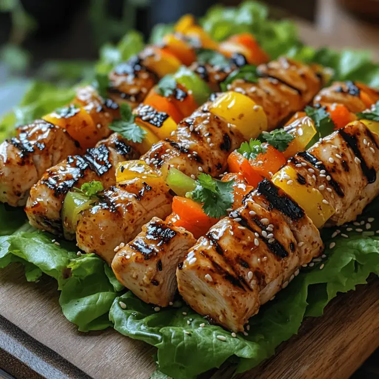 Sweet Chili Grilled Chicken Rolls are a culinary gem that combines freshness, flavor, and fun into a single dish. This recipe showcases the perfect blend of savory grilled chicken, vibrant vegetables, and a delightful sweet and spicy sauce that tantalizes the taste buds. Whether you are hosting a summer barbecue, preparing a weeknight family dinner, or looking for a healthy meal prep option, these chicken rolls are incredibly versatile and sure to impress.