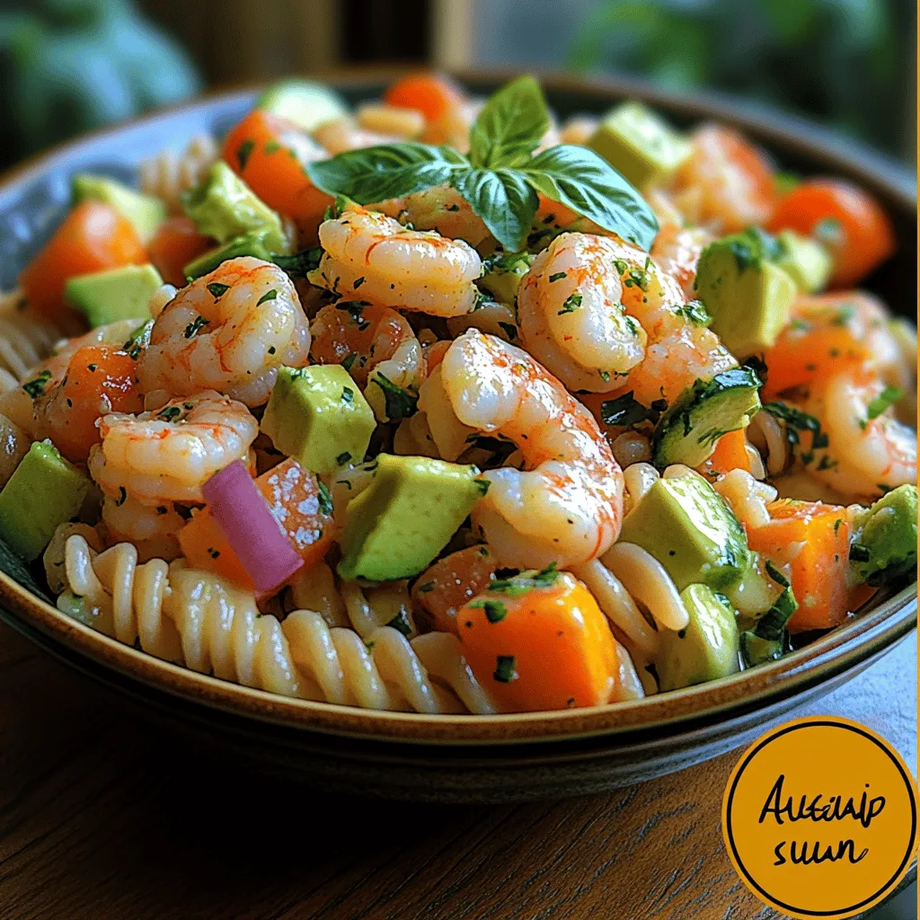 To truly appreciate the Tropical Summer Shrimp Pasta Salad, it's essential to understand the key ingredients that come together to create this culinary masterpiece. Each component plays a crucial role in contributing to the dish's overall flavor and nutritional value.