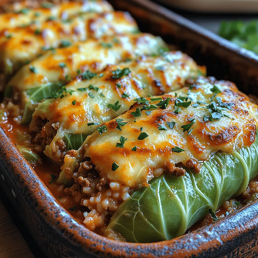 Cabbage Delight Bake is not just another casserole; it is a heartwarming dish that unites simplicity and flavor in a single pan. This recipe transforms humble cabbage into the star of the meal, showcasing its versatility and rich nutritional profile. Traditionally viewed as a side dish, cabbage takes center stage in this delightful bake, which features a medley of ingredients including savory ground beef, wholesome rice, and a variety of spices that elevate its taste.