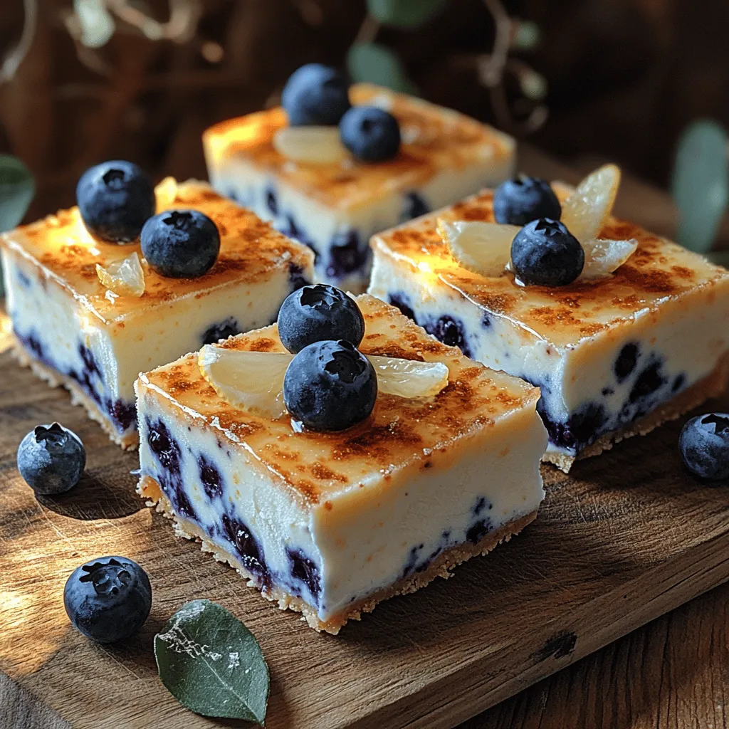 Are you searching for a delightful and nutritious snack to beat the heat? Look no further than these Frozen Blueberry Lemon Yogurt Bars! This recipe not only tantalizes your taste buds but also promotes a healthy lifestyle. Perfect for those warm summer days or as an after-school treat, these yogurt bars combine the creamy richness of Greek yogurt with the vibrant flavors of fresh blueberries and zesty lemon. Packed with nutrients and easy to prepare, these bars are a guilt-free indulgence that will leave you feeling refreshed and satisfied.
