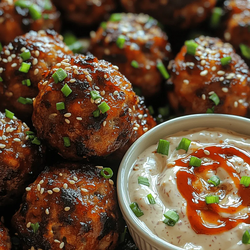 To create the perfect Korean BBQ meatballs, it's essential to understand the key ingredients that contribute to their unique flavor and texture. Each component plays a crucial role in crafting a dish that is both delicious and satisfying.