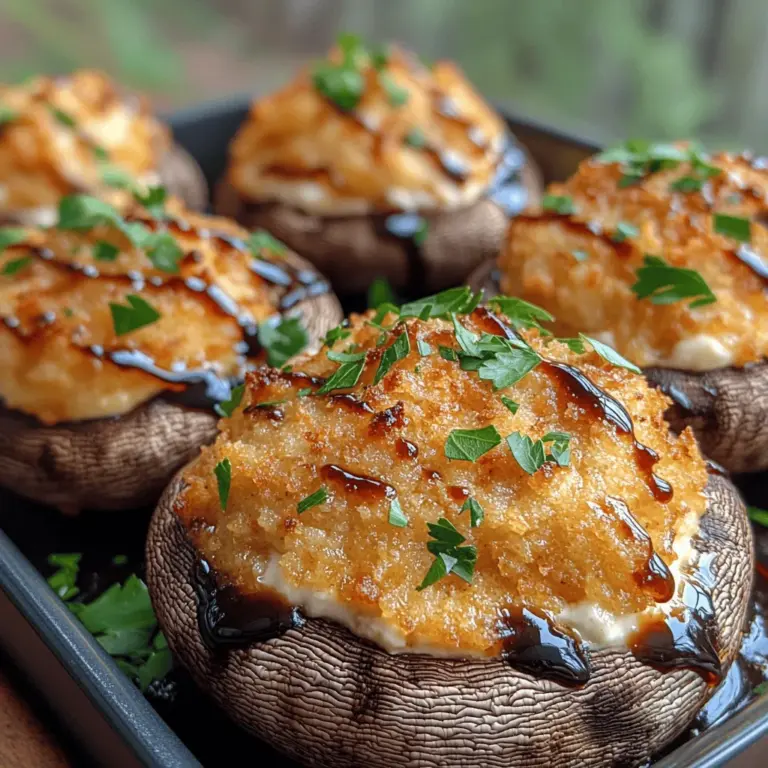 Before diving into the preparation of the Gourmet Air Fryer Stuffed Mushrooms, it’s essential to understand the core ingredients that contribute to the dish's unique flavor profile and texture. Each component plays a vital role in creating the ultimate stuffed mushroom experience.