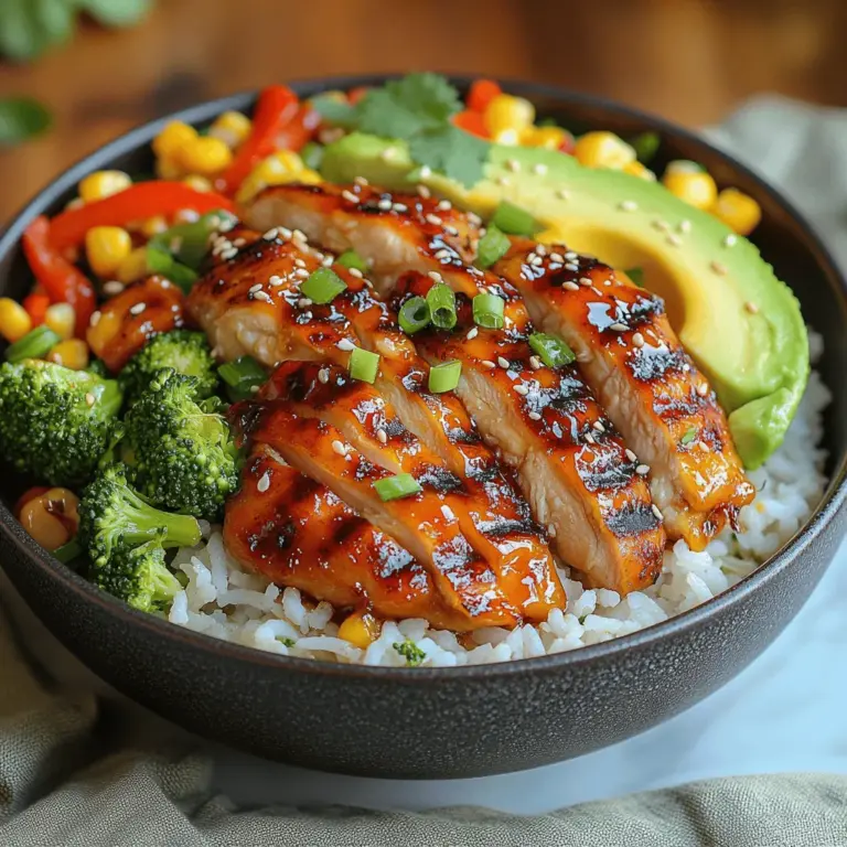 In today's fast-paced world, finding meals that are both nutritious and delicious can often feel like a challenge. Enter the Spicy-Sweet Hot Honey Chicken Bowls—a dish that perfectly embodies the fusion of flavors and the convenience of quick meal preparation. This vibrant bowl combines succulent chicken thighs, crisp vegetables, and a unique hot honey sauce that brings a delightful balance of heat and sweetness to your dinner table.