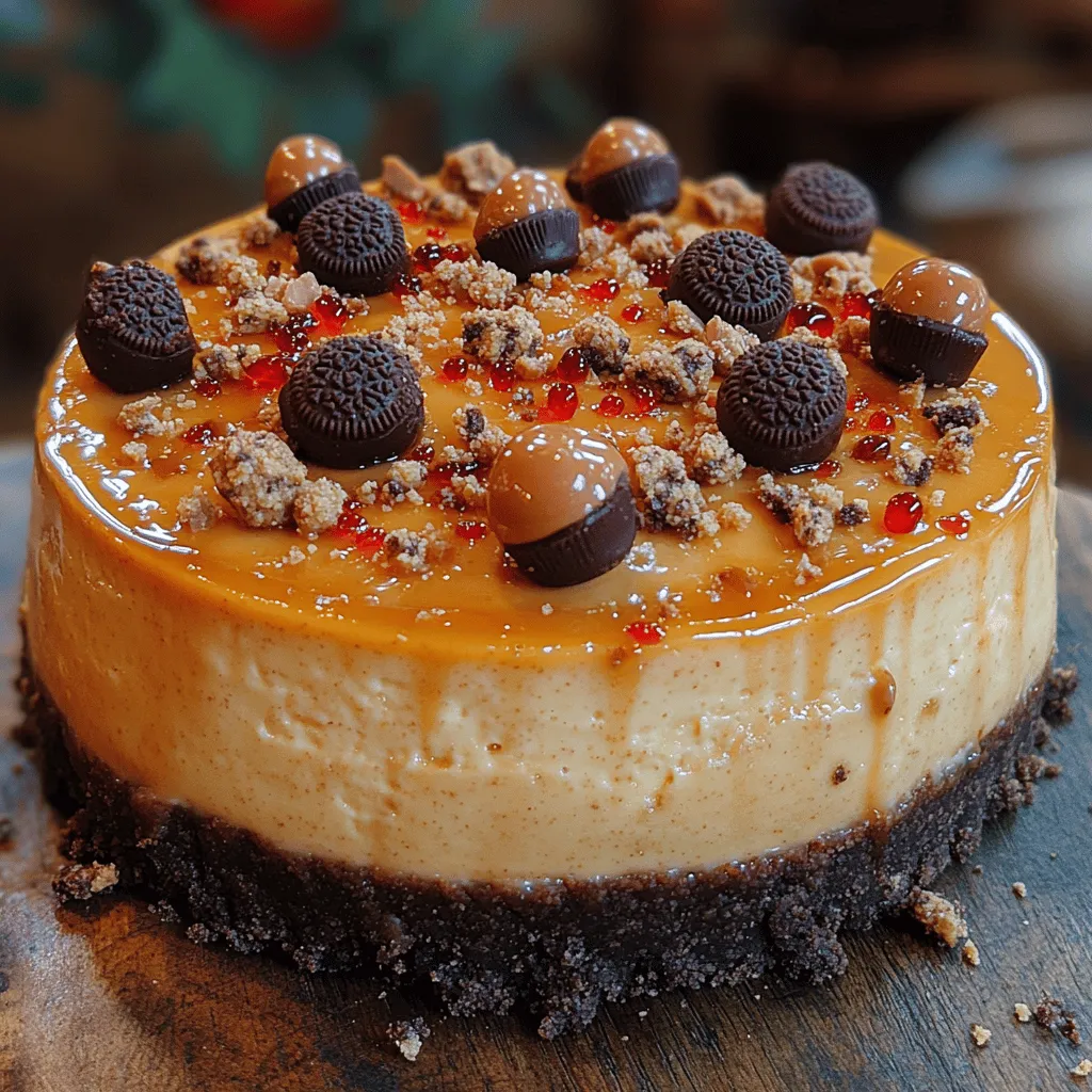 If you have a sweet tooth and a penchant for desserts that combine multiple layers of flavor, you’re in for a treat with the Oreo Peanut Butter Cup Cheesecake Delight. This no-bake cheesecake is a heavenly concoction that marries the rich, chocolatey goodness of Oreo cookies with the creamy, nutty taste of peanut butter and the luxurious richness of a classic cheesecake. It's a dessert that promises to be the star of any gathering, perfect for birthdays, celebrations, or simply a weekend treat.
