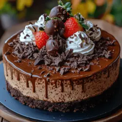 Indulging in a rich and creamy cheesecake is one of life's simple pleasures. Among the myriad of cheesecake variations, the Godiva Chocolate Cheesecake stands out, taking this delightful dessert experience to new heights. This luxurious creation marries the exquisite flavors of Godiva chocolate liqueur with semi-sweet chocolate, crafting an irresistible treat that is bound to impress even the most discerning palate. Whether you're celebrating a special occasion, hosting a dinner party, or simply seeking a decadent personal reward, this cheesecake is the perfect choice.