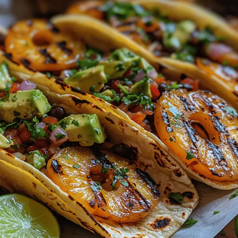 Welcome to a culinary adventure that brings together the vibrant flavors of the tropics and the beloved tradition of tacos. The Tropical Bliss Tacos are not just a meal; they are a celebration of fresh ingredients, lively tastes, and an array of colors that can brighten any table. Whether you’re hosting a summer gathering, looking for a quick and healthy weeknight dinner, or simply craving a burst of tropical goodness, these tacos have you covered.