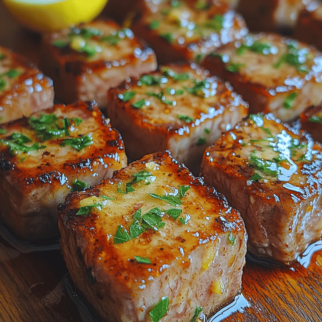 Steak bites have become a popular favorite among food enthusiasts, offering a quick yet incredibly flavorful meal or appetizer that satisfies both casual diners and gourmet palates alike. They are perfect for a weeknight dinner, a gathering with friends, or even a festive occasion where you want to impress your guests with minimal effort. What elevates this dish to new heights is the perfect combination of succulent sirloin steak and rich, aromatic garlic butter. This delightful pairing not only enhances the natural flavor of the beef but also adds a luxurious touch that will leave everyone craving more.