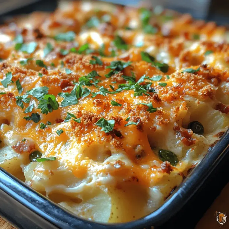 If you’re looking for a dish that captures the essence of comfort food while delivering an exciting punch of flavor, look no further than jalapeño popper potato casserole. This delightful recipe is a masterful combination of creamy, spicy, and cheesy goodness that will leave your taste buds dancing with joy. Its popularity in gatherings is undeniable; whether it’s a family reunion, a casual potluck, or the much-anticipated game day, this casserole is a surefire hit that brings people together over mouthwatering flavors.