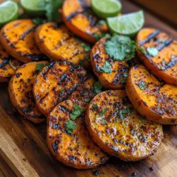Sweet potatoes, with their vibrant orange hues and naturally sweet flavor, have long been celebrated as a staple in various cuisines around the world. Their versatility allows them to shine in both savory and sweet dishes, making them a beloved ingredient in countless recipes. When the warmer months roll around and outdoor grilling becomes a popular pastime, sweet potatoes take on a new life as they are transformed by the smoky kiss of the grill. This method not only intensifies their inherent sweetness but also adds an exciting layer of flavor that can elevate any meal.