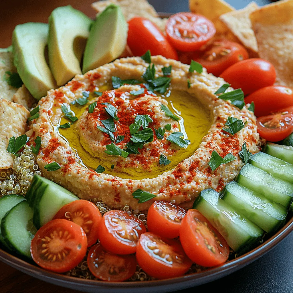 Hummus has long been celebrated as a versatile and nutritious dish, beloved by many for its creamy texture and rich flavor. This Middle Eastern delight serves as a staple in both casual and formal dining, enjoyed as a dip, spread, or even as a meal centerpiece. In this recipe, we elevate the traditional hummus by introducing the rich, earthy flavor of roasted garlic, creating a harmonious blend that tantalizes the taste buds. Not only does roasted garlic add depth to the hummus, but it also brings a wealth of health benefits, making this dish a wholesome choice for any occasion.