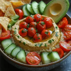 Hummus has long been celebrated as a versatile and nutritious dish, beloved by many for its creamy texture and rich flavor. This Middle Eastern delight serves as a staple in both casual and formal dining, enjoyed as a dip, spread, or even as a meal centerpiece. In this recipe, we elevate the traditional hummus by introducing the rich, earthy flavor of roasted garlic, creating a harmonious blend that tantalizes the taste buds. Not only does roasted garlic add depth to the hummus, but it also brings a wealth of health benefits, making this dish a wholesome choice for any occasion.