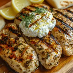 In the vibrant tapestry of Mediterranean cuisine, Greek food stands out for its bold flavors and fresh ingredients. Known for its healthy profile and rich culinary traditions, Greek cuisine offers dishes that are not only delicious but also wholesome. One such dish that embodies the essence of this culinary heritage is Savory Grilled Greek Chicken served with Creamy Whipped Feta. This recipe perfectly captures the spirit of summer, making it ideal for outdoor gatherings, barbecues, or even a cozy weeknight dinner.