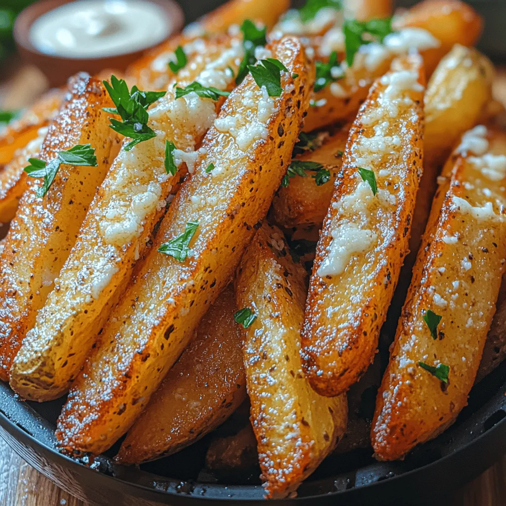 In recent years, air fryers have surged in popularity, revolutionizing the way we cook our favorite fried foods. These innovative kitchen appliances offer a convenient and healthier alternative to traditional frying methods, providing the satisfying crunch of fried dishes without the excess oil. One of the best recipes to embrace the air fryer trend is Crispy Air Fryer Garlic Parmesan Fries. With their golden-brown exterior, mouthwatering garlic aroma, and a rich sprinkle of Parmesan cheese, these fries are not just a side dish—they are a culinary delight that can elevate any meal.