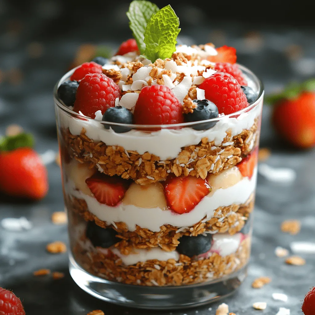 To truly appreciate the Tropical Dream No-Bake Coconut Berry Stacks, it’s essential to understand the key components that come together to create this delightful dessert. Each ingredient plays a vital role in crafting the flavors and textures that define this recipe. Let’s dive into the core ingredients and explore their importance.