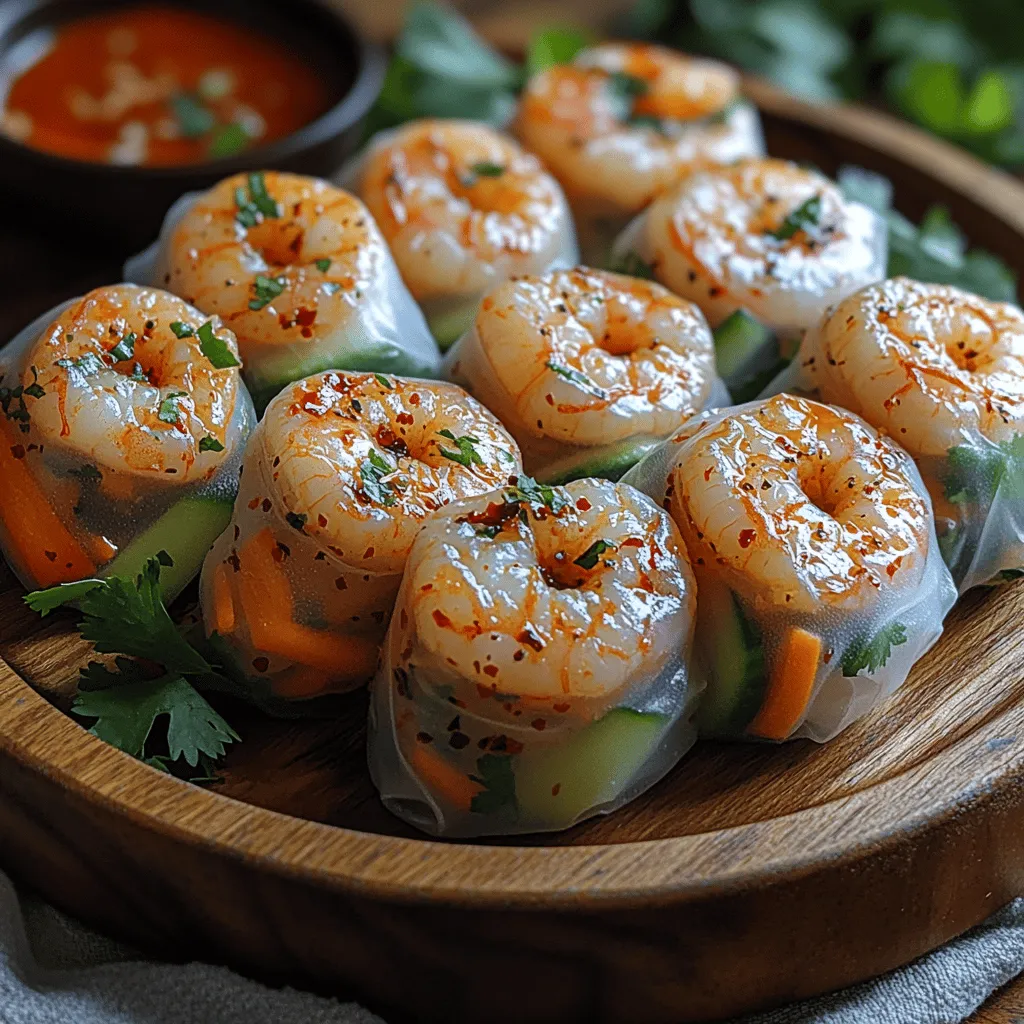 Spring rolls are a beloved dish found in various Asian cuisines, celebrated for their versatility, freshness, and vibrant flavors. Traditionally wrapped in rice paper or thin dough, these delectable morsels can be filled with an array of ingredients, from vegetables to proteins, making them a popular choice for appetizers, snacks, or even light meals. Their appeal spans cultures and regions, with each variation bringing its unique twist to the classic concept. Today, we will delve into a delightful recipe that takes the traditional spring roll to new heights: Shrimp-tastic Spring Roll Delights.