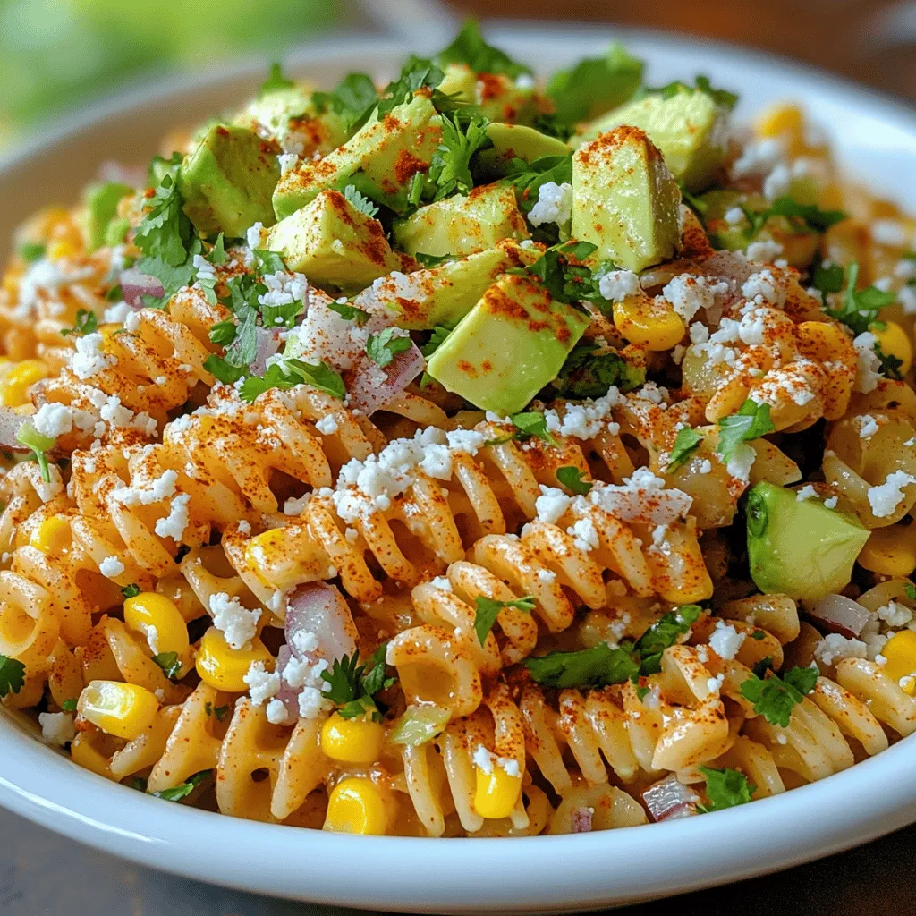 Mexican street corn, or elote, is a beloved street food that captures the essence of vibrant Mexican flavors. Traditionally, it features grilled corn slathered in mayonnaise, topped with crumbly cheese, chili powder, and a squeeze of lime. This delicious combination has won hearts around the world, offering a taste of summer that celebrates the bold and zesty flavors of Mexico. With its growing popularity, people have begun to incorporate these traditional flavors into various dishes, one of which is the Zesty Mexican Street Corn Pasta Salad.