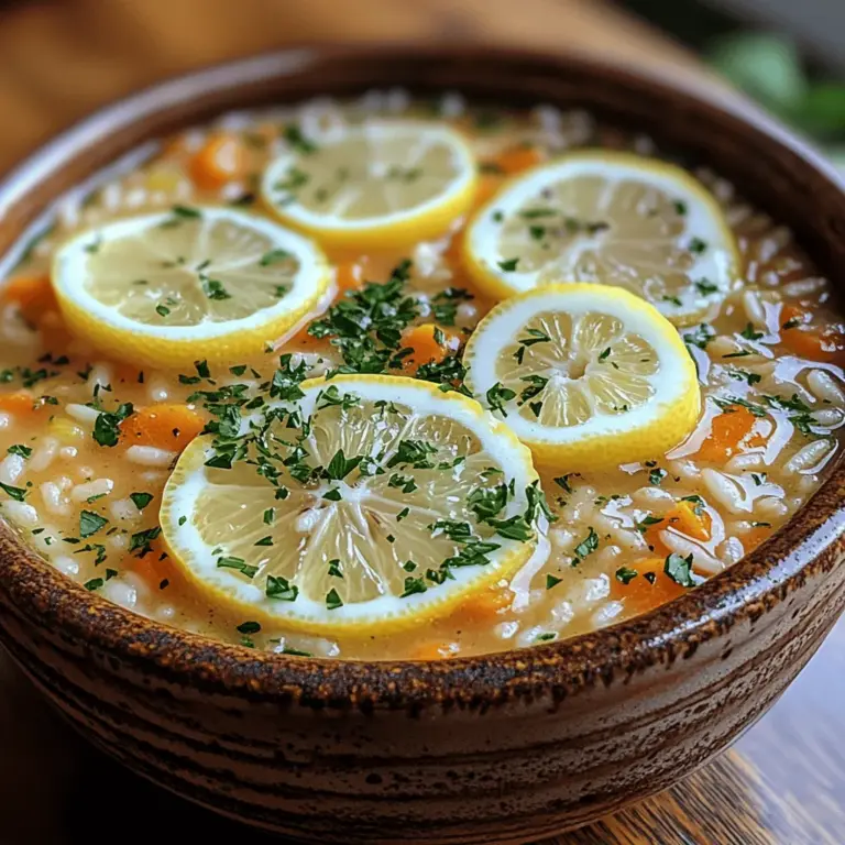 Avgolemono, a traditional Greek dish, is a culinary treasure that has graced the tables of families for generations. This rich and creamy soup, characterized by its bright lemon flavor, holds a special place in Greek cuisine—not only as a comforting dish but also as a symbol of hospitality and warmth. As a staple in many Greek households, Avgolemono is often served on special occasions, family gatherings, and even during festive holidays, evoking memories of cherished moments shared over a warm bowl of soup.