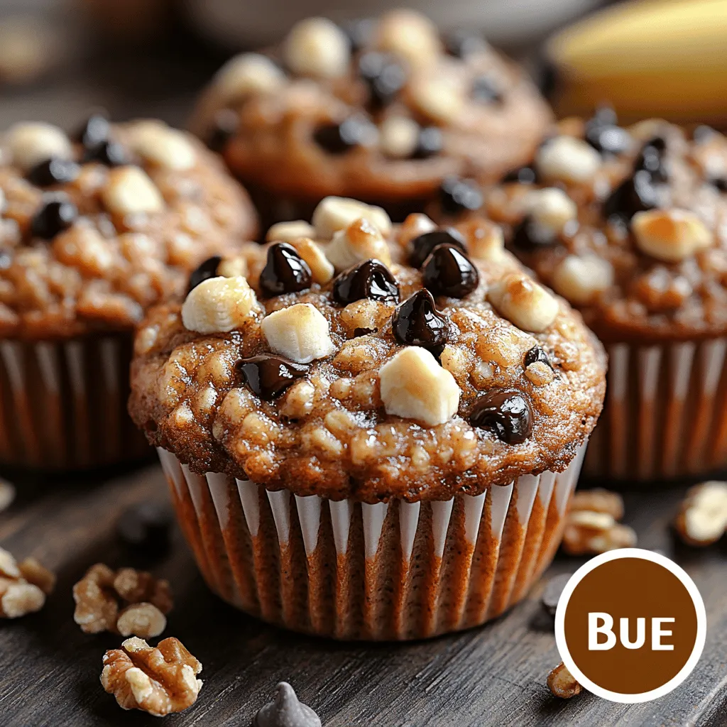 In recent years, healthy baking has surged in popularity, with home cooks and food enthusiasts alike searching for ways to enjoy delicious treats without compromising their nutritional goals. Among these sought-after recipes, <strong>Greek Yogurt Banana Oatmeal Muffins</strong> stand out as a perfect example of how you can indulge your taste buds while nourishing your body. These muffins strike an ideal balance between health and flavor, making them a go-to choice for breakfast, a midday snack, or even a post-workout treat.” /></p>
</p>
<h3>Folding in Optional Ingredients: Enhancing Flavor and Texture</h3>
</p>
<p>Once you have your base mixture of Greek yogurt, mashed bananas, oats, and eggs, it’s time to elevate your muffins with some optional ingredients. Folding in extras can enhance both the flavor and texture of your Greek Yogurt Banana Oatmeal Muffins, making them even more delightful.</p>
</p>
<p><strong>1. Nuts and Seeds</strong>: Add a handful of chopped walnuts, pecans, or sunflower seeds for an added crunch. These ingredients not only provide texture but also contribute healthy fats and protein, making your muffins more satisfying.</p>
</p>
<p><strong>2. Fruits</strong>: Consider incorporating seasonal fruits such as blueberries, raspberries, or diced apples. These fruits add moisture and a burst of freshness to the muffins. If you’re a fan of tropical flavors, try adding shredded coconut for a unique twist.</p>
</p>
<p><strong>3. Chocolate Chips</strong>: For a touch of indulgence, fold in semi-sweet or dark chocolate chips. They melt beautifully as the muffins bake, creating pockets of gooey chocolate goodness.</p>
</p>
<p><strong>4. Spices and Flavorings</strong>: Cinnamon, nutmeg, or vanilla extract can be added to deepen the flavor profile. Adjust the spices according to your preference, or try adding a pinch of cardamom for a unique aromatic quality.</p>
</p>
<p>When folding in these optional ingredients, be gentle. You want to maintain the airiness of the batter while ensuring even distribution of the extras.</p>
</p>
<h3>Filling the Muffin Tin: How to Achieve the Perfect Muffin Dome</h3>
</p>
<p>Achieving that perfect dome shape is the hallmark of a well-baked muffin. Here’s how to fill your muffin tin correctly:</p>
</p>
<p>1. <strong>Grease the Muffin Tin</strong>: If you’re not using paper liners, lightly grease each muffin cup with cooking spray or butter to prevent sticking.</p>
</p>
<p>2. <strong>Spoon the Batter</strong>: Using a large spoon or a cookie scoop, fill each muffin cup about two-thirds full. This allows room for the muffins to rise without spilling over.</p>
</p>
<p>3. <strong>Tapping Technique</strong>: After filling, gently tap the muffin tin on the counter. This helps eliminate any air bubbles, ensuring a uniform rise.</p>
</p>
<p>4. <strong>Optional Toppings</strong>: For added appeal, sprinkle the tops with oats, nuts, or a dusting of cinnamon sugar before baking. This will create a lovely texture on the surface of your muffins.</p>
</p>
<h3>Baking and Cooling Your Muffins</h3>
</p>
<h4>Optimal Baking Conditions</h4>
</p>
<p><strong>Ideal Baking Temperature and Time</strong>: Preheat your oven to 375°F (190°C) for optimal baking. This temperature allows the muffins to rise and set properly without drying out. Bake for about 18-22 minutes, or until the tops are golden brown and a toothpick inserted in the center comes out clean.</p>
</p>
<h4>How to Test for Doneness</h4>
</p>
<p>To ensure your muffins are perfectly baked, perform the toothpick test. Insert a toothpick into the center of a muffin. If it comes out clean or with a few moist crumbs, your muffins are done. If it’s still wet with batter, they need additional time. Keep a close eye on them to avoid overbaking, which can lead to dry muffins.</p>
</p>
<h3>Cooling and Storing Your Muffins</h3>
</p>
<h4>Cooling Methods for Best Results</h4>
</p>
<p>Once your muffins are out of the oven, let them cool in the tin for about 5 minutes. This allows them to set and makes them easier to remove. After that, transfer them to a wire rack to cool completely. This prevents steam from building up and keeps the muffins from becoming soggy.</p>
</p>
<h4>Storage Options to Maintain Freshness</h4>
</p>
<p>To keep your Greek Yogurt Banana Oatmeal Muffins fresh, store them in an airtight container at room temperature for up to three days. For longer storage, place them in the refrigerator for up to a week. You can also freeze muffins for up to three months. Wrap each muffin tightly in plastic wrap and place them in a freezer-safe bag. When you’re ready to enjoy, simply thaw at room temperature or reheat in the microwave for a warm treat.</p>
</p>
<h3>Flavor Variations and Customization</h3>
</p>
<h4>Creative Twists on the Classic Recipe</h4>
</p>
<p>1. <strong>Incorporating Seasonal Fruits</strong>: During different seasons, try incorporating fruits that are in peak season. In the fall, shredded carrots or pumpkin puree can add a seasonal twist. In the summer, fresh peaches or cherries can provide a sweet, juicy flavor.</p>
</p>
<p>2. <strong>Different Nut Options for Added Crunch</strong>: If you have allergies or simply prefer a different taste, experiment with various nuts. Almonds, hazelnuts, or macadamia nuts can all create a delightful crunch and varied flavors.</p>
</p>
<p>3. <strong>Swapping Sweeteners for Different Flavor Profiles</strong>: While the recipe suggests agave nectar or honey, feel free to experiment with maple syrup for a more robust flavor, or coconut sugar for a lower glycemic index option.</p>
</p>
<p>4. <strong>Adjusting Spices for a Unique Taste</strong>: Don’t be afraid to play with spices! A hint of ginger or allspice can add a warm, comforting taste. For a more exotic flavor, try adding a pinch of cardamom or even a drop of almond extract.</p>
</p>
<h3>Health Benefits of Greek Yogurt Banana Oatmeal Muffins</h3>
</p>
<h4>Nutritional Analysis of the Muffins</h4>
</p>
<p>These muffins offer a balanced combination of carbohydrates, healthy fats, and protein, making them a nutritious option for breakfast or snacks. The inclusion of Greek yogurt adds a rich source of protein and probiotics, which can aid digestion.</p>
</p>
<p>– <strong>Caloric Breakdown and Health Benefits</strong>: Each muffin is approximately 150-200 calories, depending on the added ingredients. The oats provide soluble fiber, which can help lower cholesterol and keep you feeling full longer, while bananas add essential vitamins and minerals like potassium and vitamin C.</p>
</p>
<h4>How These Muffins Fit into a Balanced Diet</h4>
</p>
<p>Incorporating Greek Yogurt Banana Oatmeal Muffins into your diet can support a healthy lifestyle. They serve as a great alternative to more traditional baked goods that are often high in sugar and unhealthy fats. These muffins can be enjoyed as part of a balanced breakfast alongside a protein source or a healthy snack between meals, providing sustained energy throughout the day.</p>
</p>
<h3>Serving Suggestions: Perfect Pairings for Muffins</h3>
</p>
<h4>Beverage Options to Complement the Muffins</h4>
</p>
<p>Pair your muffins with a variety of beverages to enhance the overall experience. A cup of coffee, latte, or chai tea can balance the sweetness of the muffins while providing a comforting warmth. For a refreshing option, enjoy them with a glass of cold almond milk or a fruit smoothie.</p>
</p>
<h4>Ideas for Serving at Gatherings or Meal Prep</h4>
</p>
<p>These muffins are perfect for gatherings, brunches, or meal prep. Serve them on a platter with a selection of spreads like almond butter or yogurt for guests to enjoy. For meal prep, pack them individually in containers for easy grab-and-go breakfasts or snacks throughout the week.</p>
</p>
<h3>Conclusion</h3>
</p>
<p>Greek Yogurt Banana Oatmeal Muffins are not just a delicious treat; they’re a healthy alternative to traditional baked goods. With their moist texture, delightful flavor, and numerous customization options, they make for a satisfying snack or breakfast choice. Packed with nutritional benefits and versatile enough to cater to various dietary preferences, these muffins allow you to indulge without compromising your health.</p>
</p>
<p>Encouraging readers to incorporate these muffins into their diets, this recipe offers a fulfilling way to enjoy a sweet treat while staying mindful of nutrition. So, preheat your oven, gather your ingredients, and start baking these delightful, wholesome muffins today!</p>
</div>