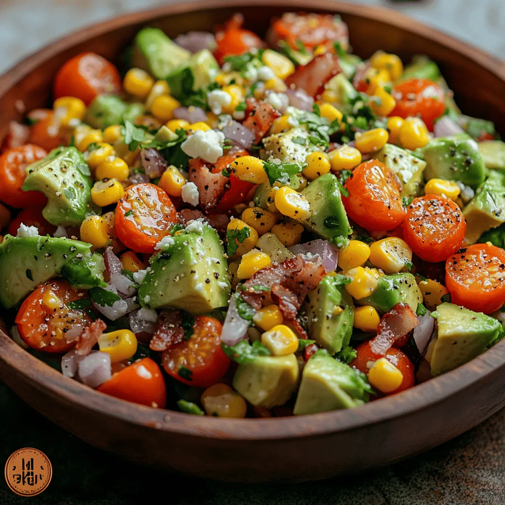 Salads have long been celebrated as a fresh and healthy dish that can cater to a myriad of tastes and dietary preferences. They offer a canvas for vibrant flavors, textures, and colors, making them a delightful addition to any meal. Among the vast array of salad options, the Bacon Corn Avocado Salad stands out as a perfect blend of savory and refreshing components. This dish not only tantalizes the taste buds but also provides a nutritional boost, making it an ideal choice for lunch, dinner, or even a light snack.