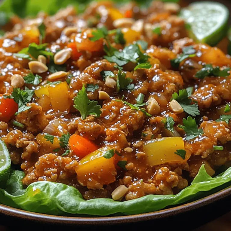 In our fast-paced lives, finding meals that are both healthy and convenient can feel like searching for a needle in a haystack. Portable and nutritious options are essential for those juggling work, family, and social commitments. Enter the Chili Bliss Chicken Lettuce Wraps—a vibrant and flavorful dish that captures the essence of fresh ingredients while embracing a delightful blend of textures and tastes.